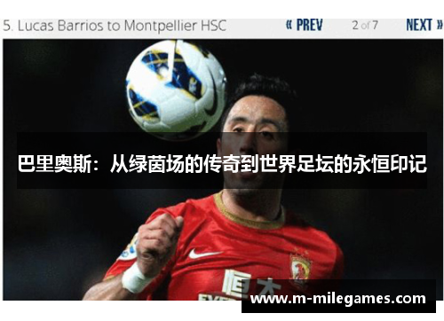 巴里奥斯：从绿茵场的传奇到世界足坛的永恒印记